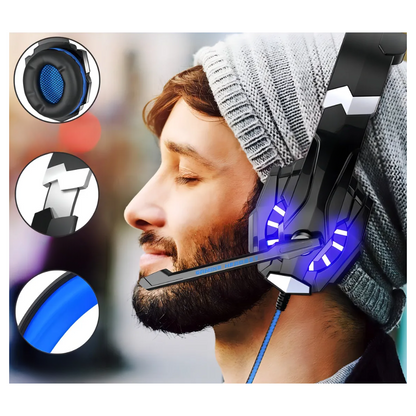 Audifonos Gamer G9000 Microfono Led