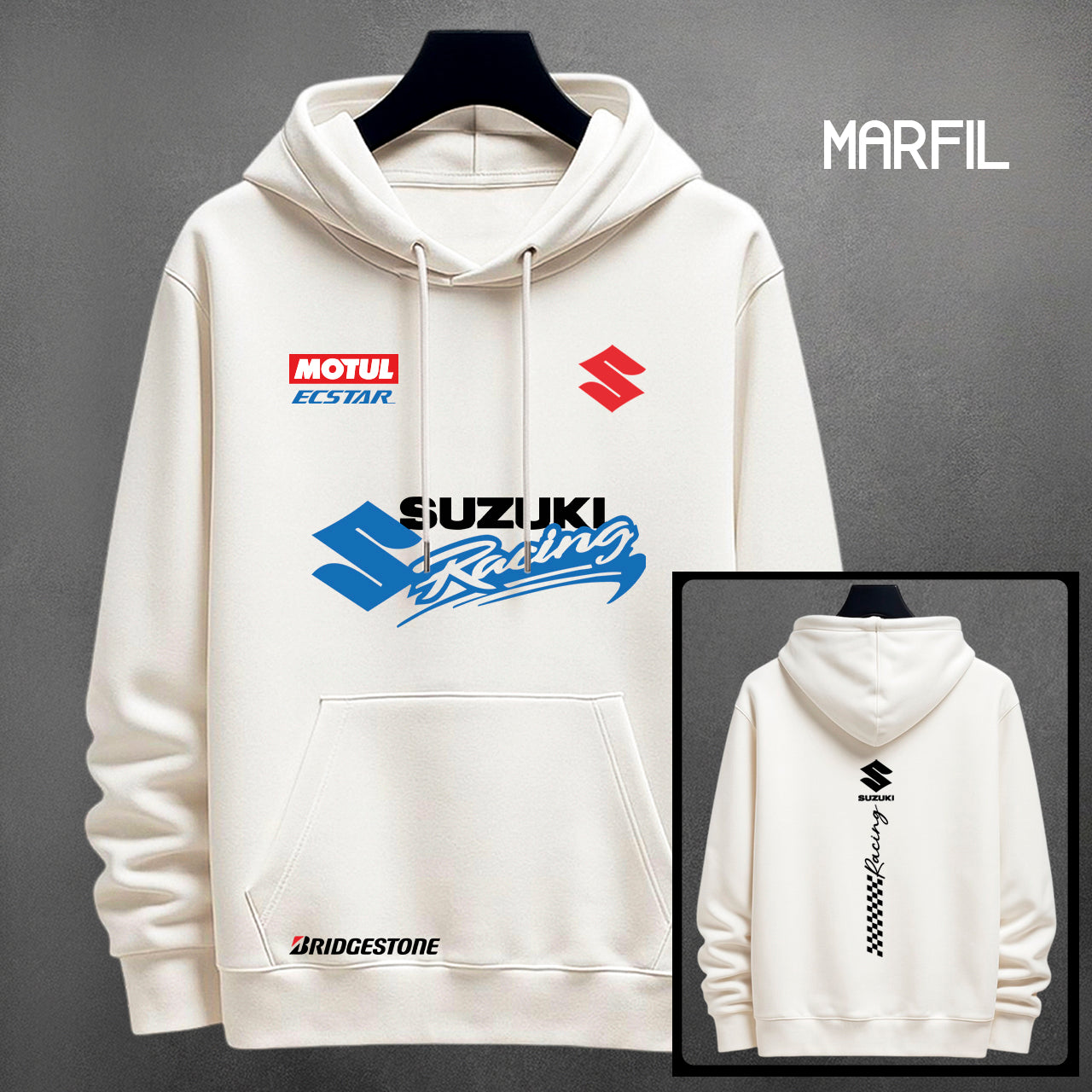 BUZO MOTO SUZUKI ESTAMPADO